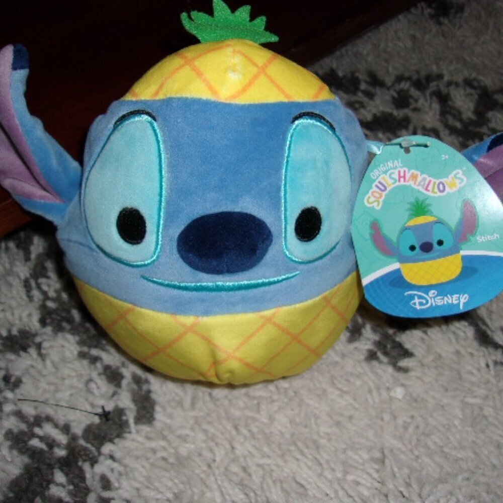 Disney Lilo & Stitch Pineapple Squishmallow New